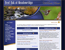 Tablet Screenshot of bentoakatmeadowridge.net